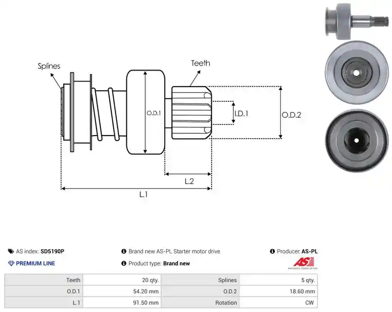 AS-PL SD5190P