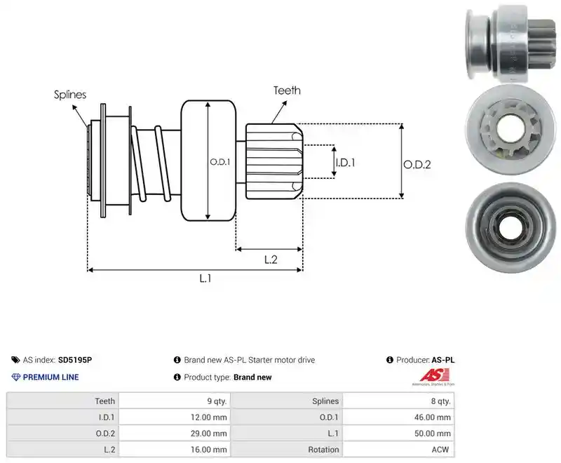 AS-PL SD5195P
