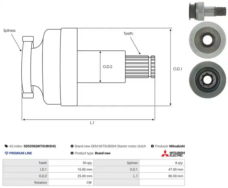 AS-PL SD5200(MITSUBISHI)
