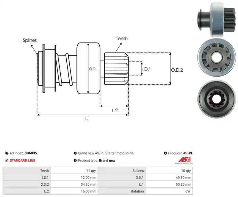AS-PL SD6035