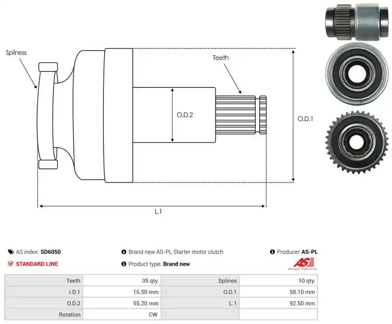 AS-PL SD6050