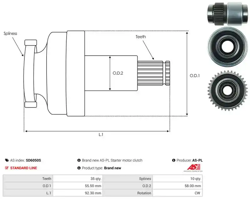 AS-PL SD6050S