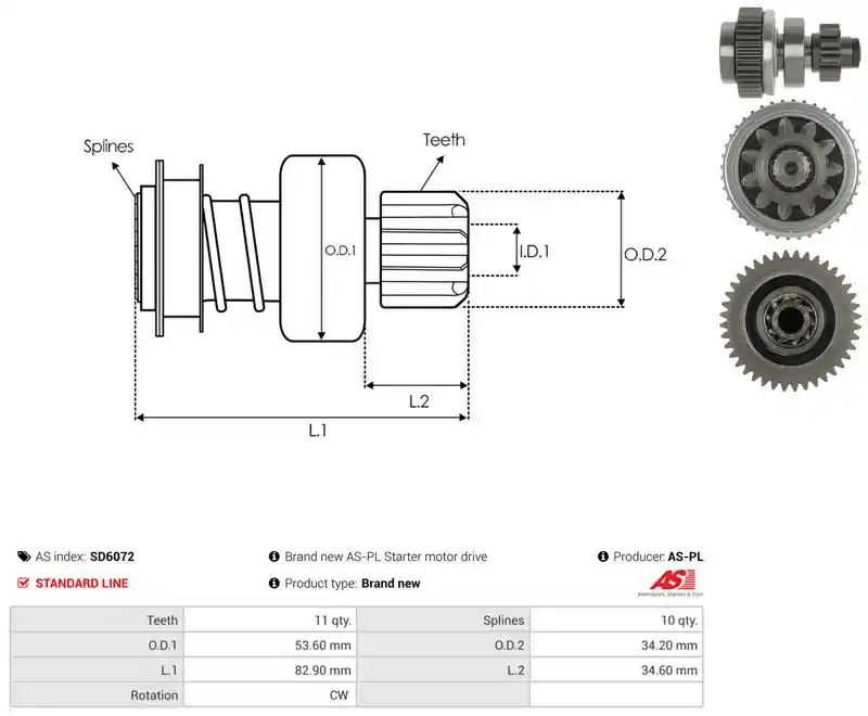 AS-PL SD6072