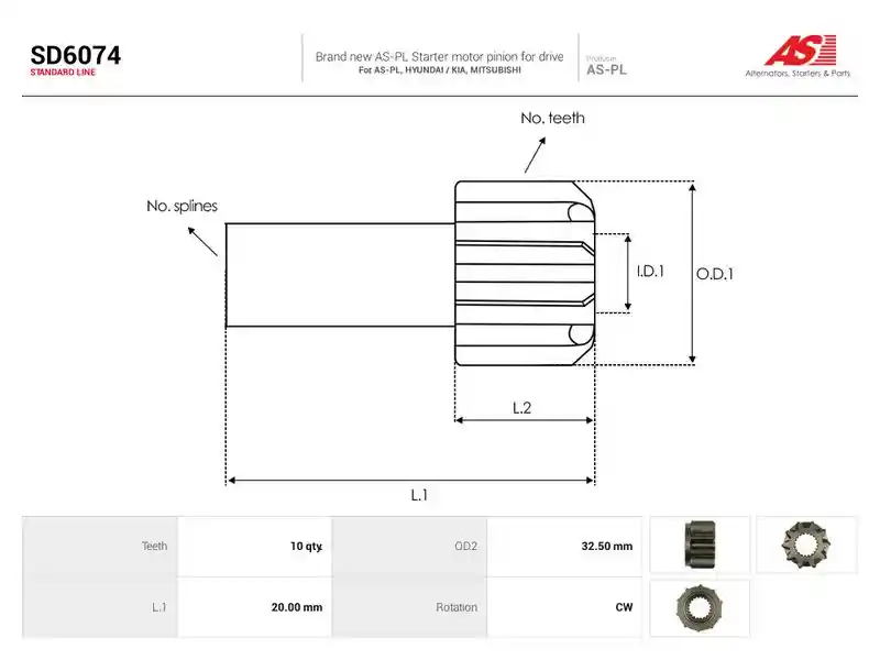 AS-PL SD6074