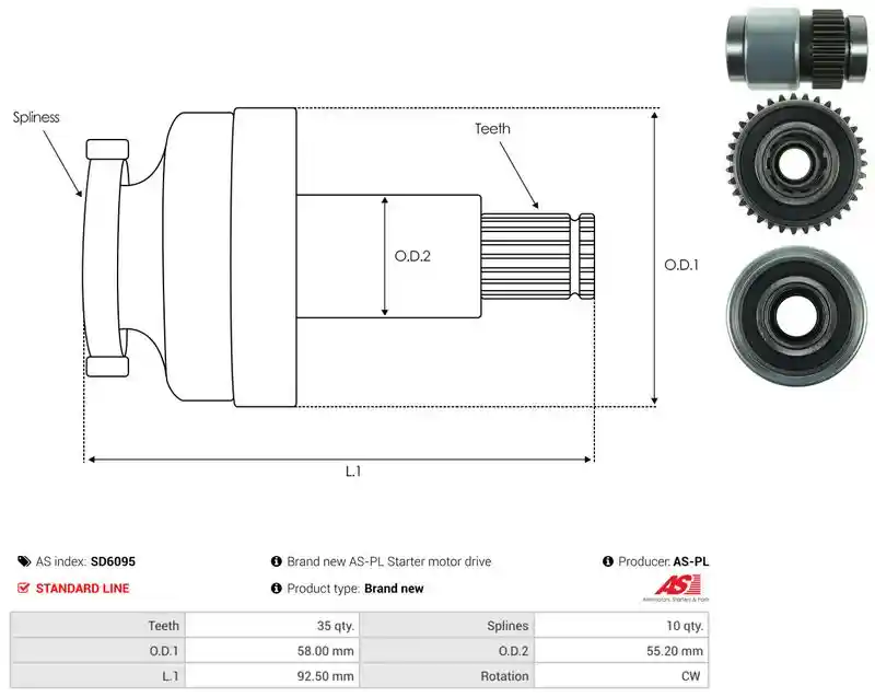 AS-PL SD6095