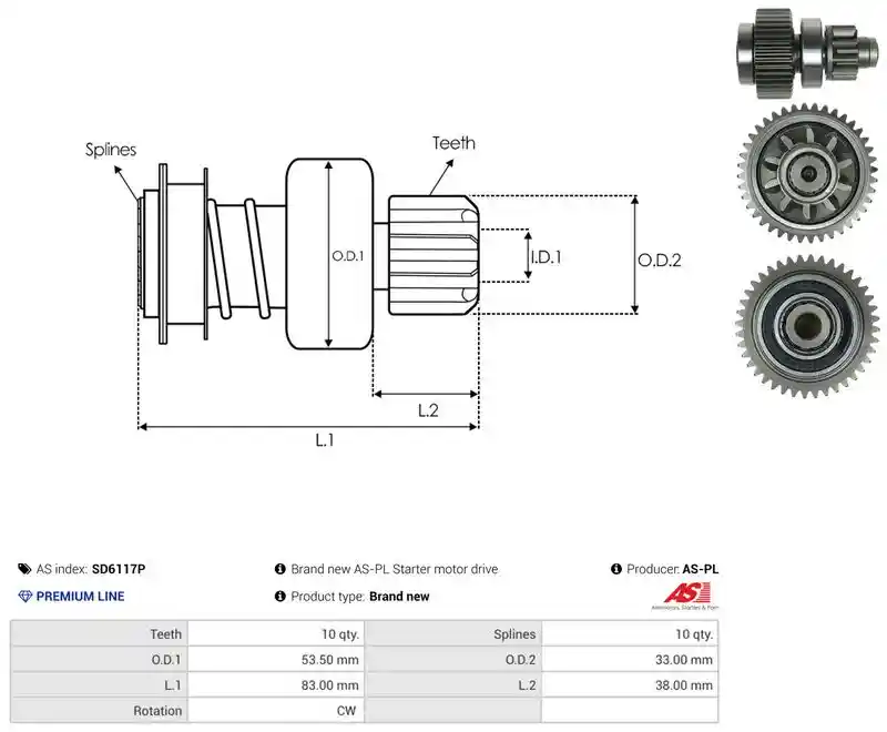 AS-PL SD6117P