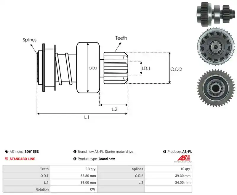 AS-PL SD6155S