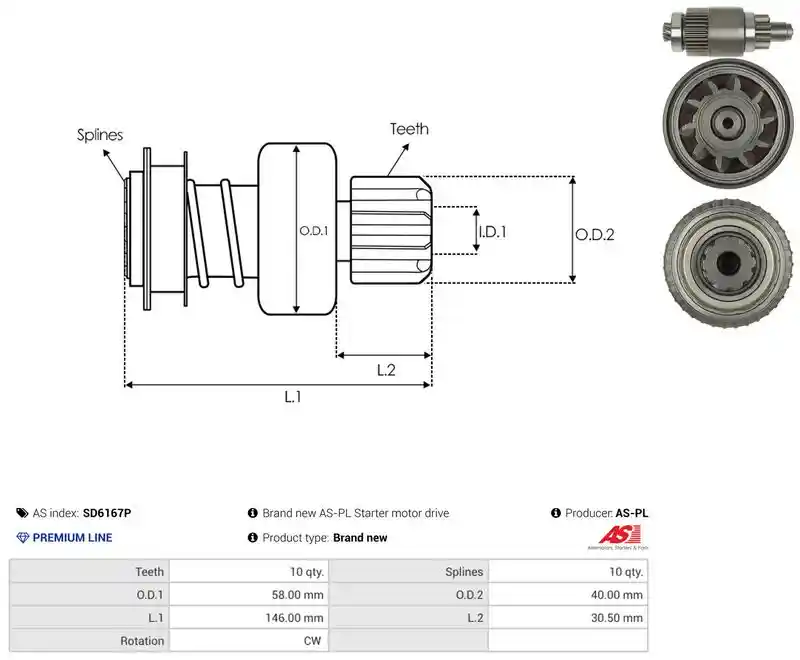 AS-PL SD6167P