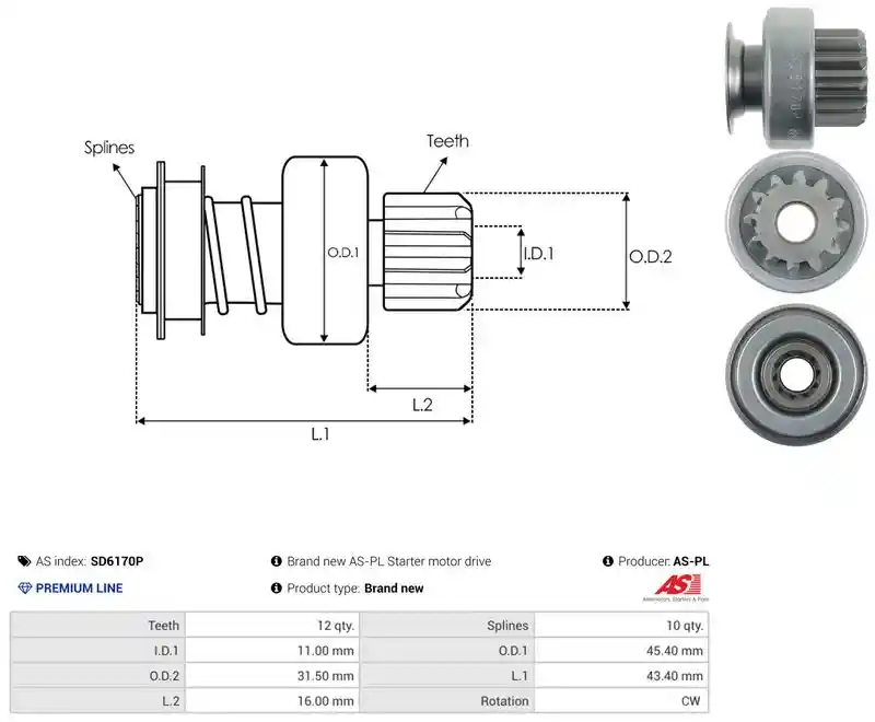 AS-PL SD6170P