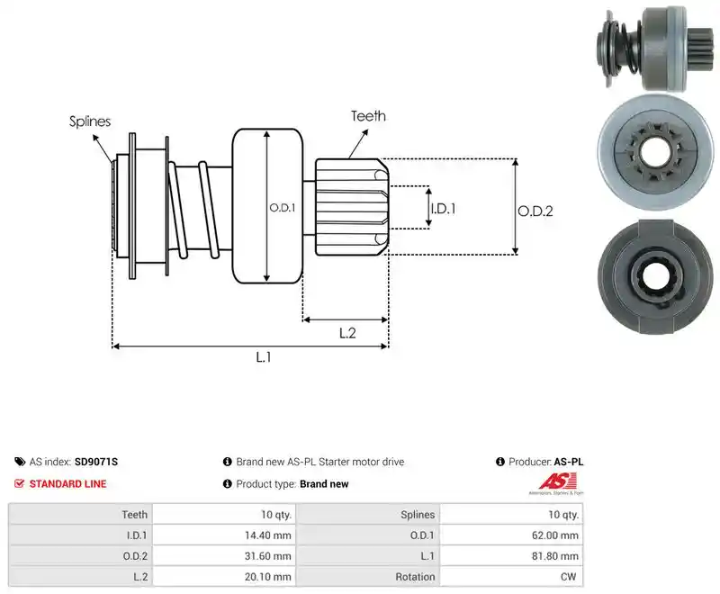 AS-PL SD9071S