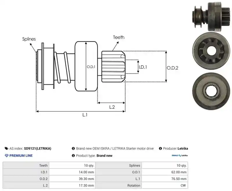 AS-PL SD9121(LETRIKA)