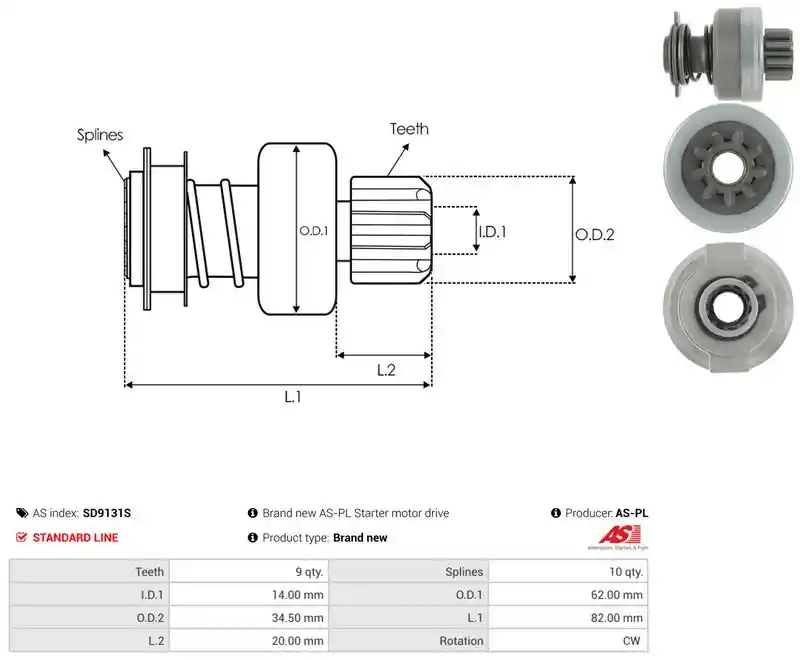 AS-PL SD9131S