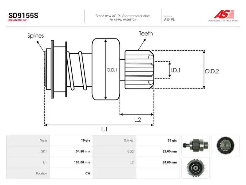 AS-PL SD9155S
