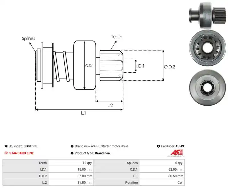 AS-PL SD9168S