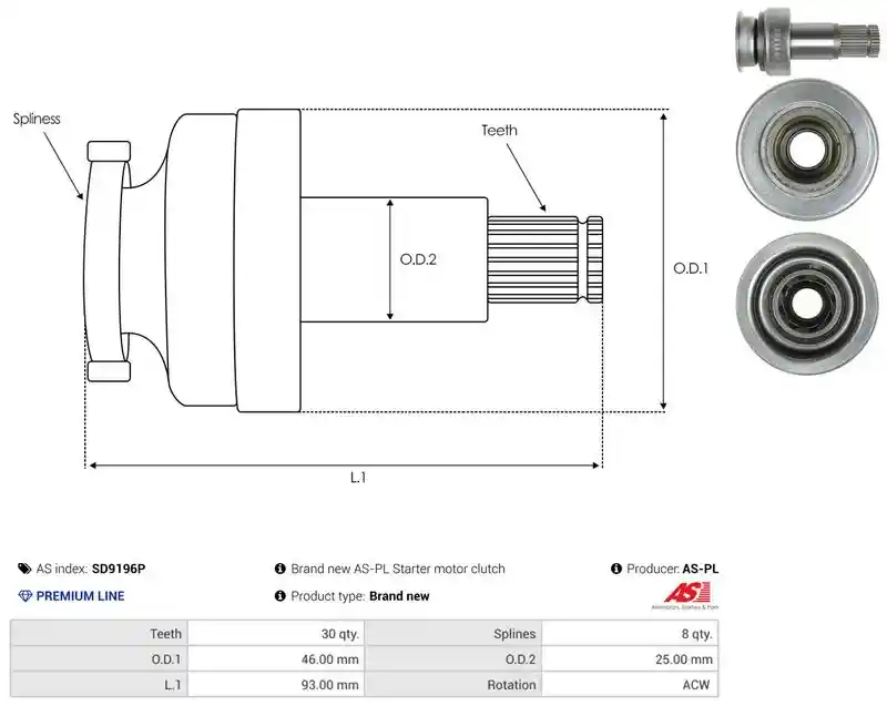 AS-PL SD9196P