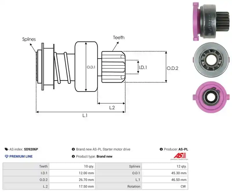 AS-PL SD9206P