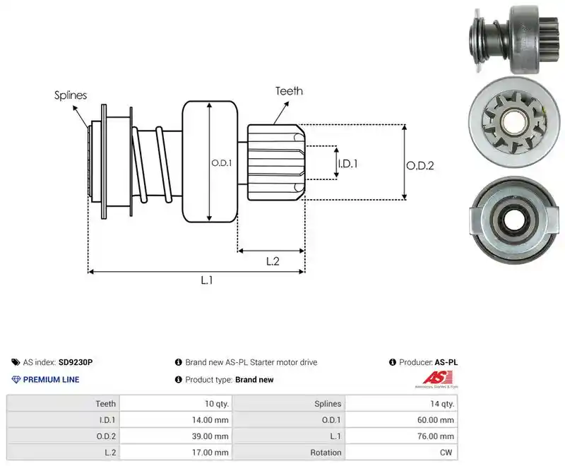 AS-PL SD9230P