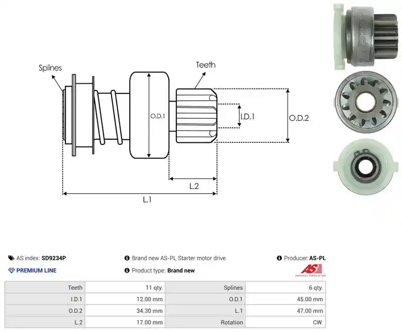 AS-PL SD9234P