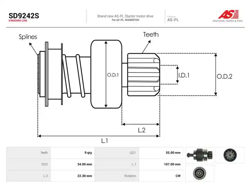 AS-PL SD9242S