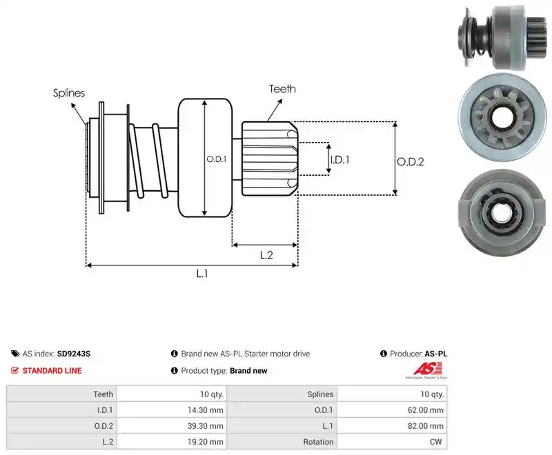 AS-PL SD9243S