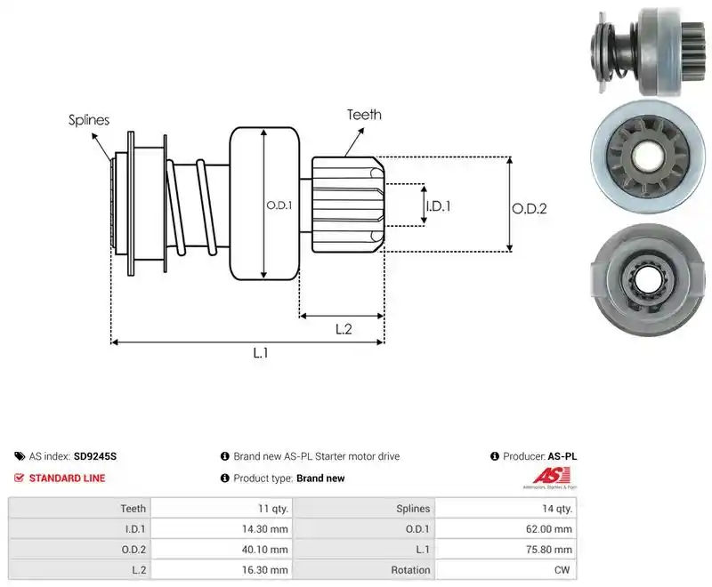 AS-PL SD9245S
