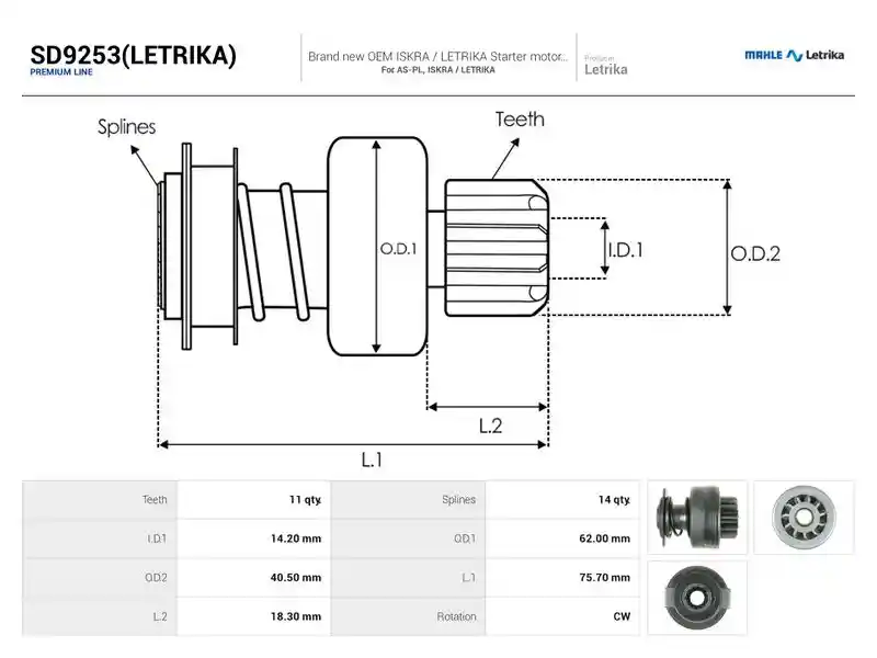 AS-PL SD9253(LETRIKA)