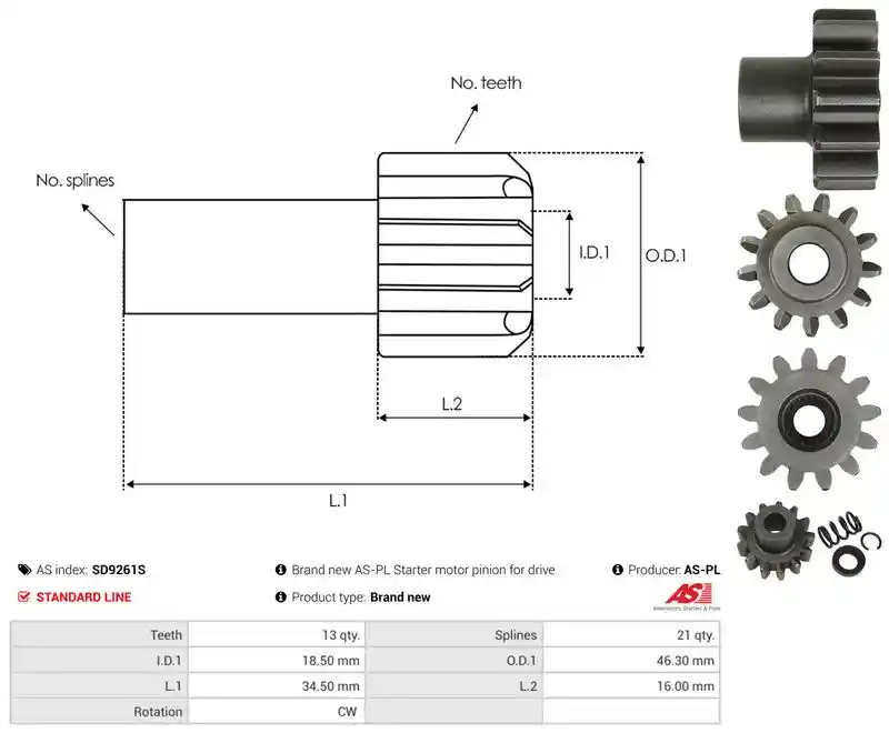 AS-PL SD9261S