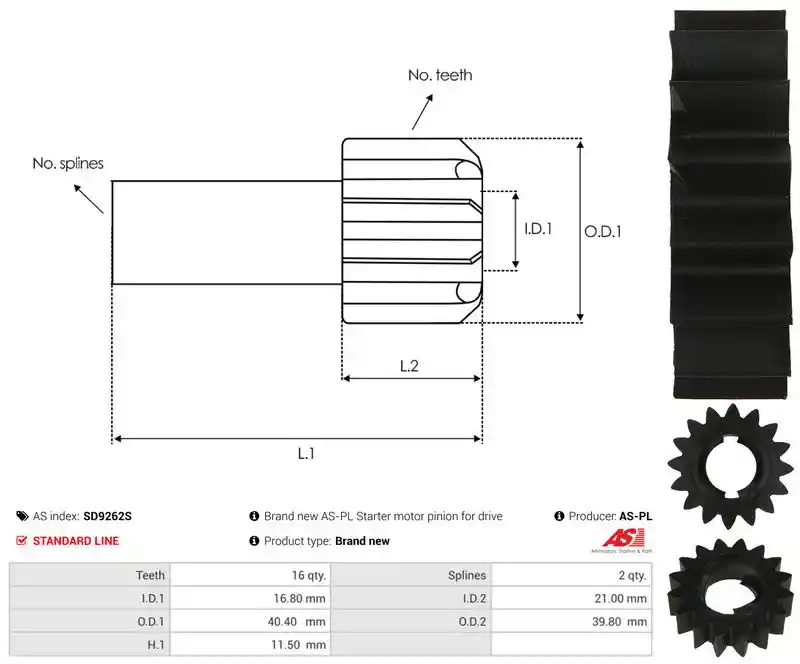 AS-PL SD9262S