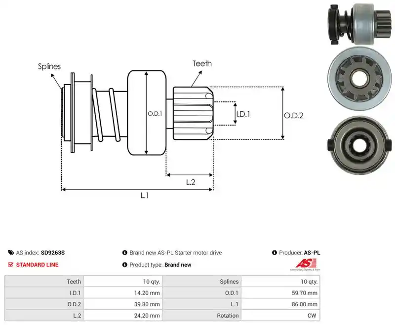 AS-PL SD9263S