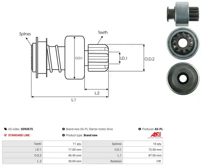 AS-PL SD9267S