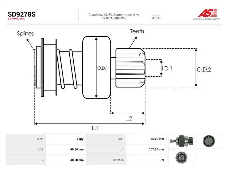 AS-PL SD9278S