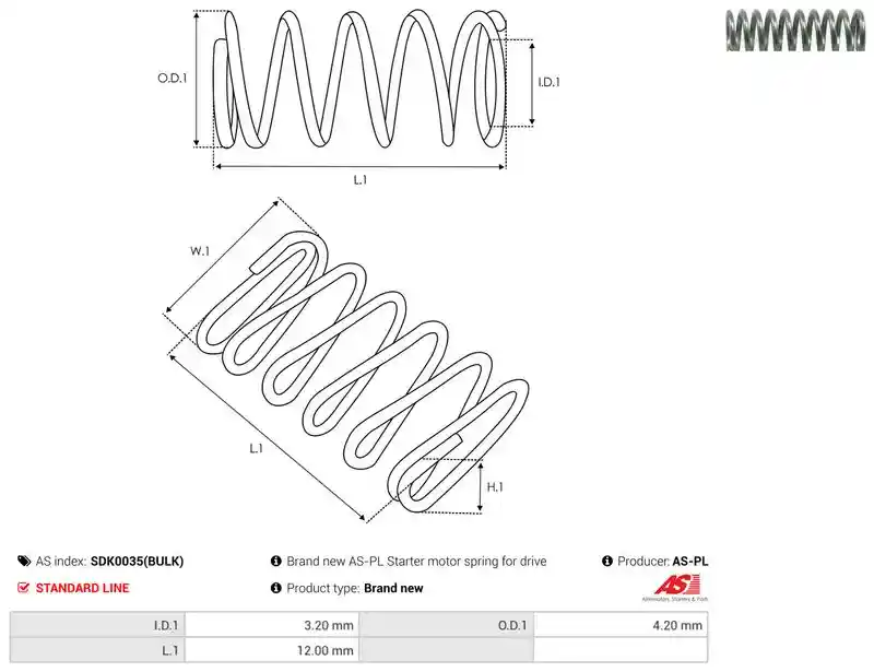 AS-PL SDK0035(BULK)
