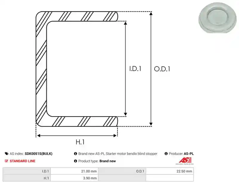 AS-PL SDK0051S(BULK)