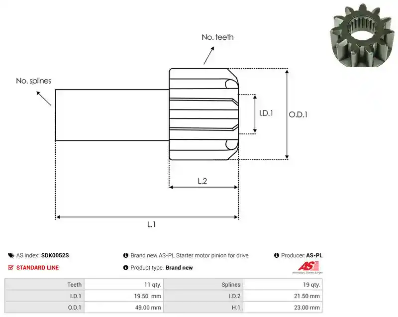 AS-PL SDK0052S