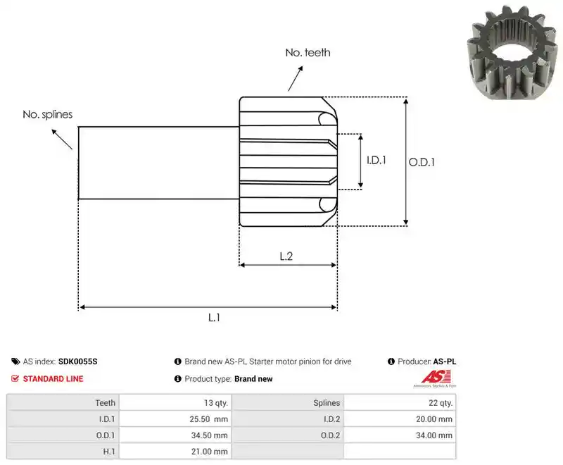 AS-PL SDK0055S