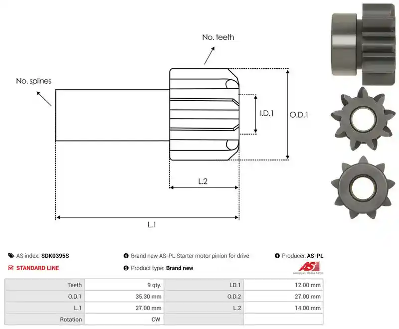 AS-PL SDK0395S
