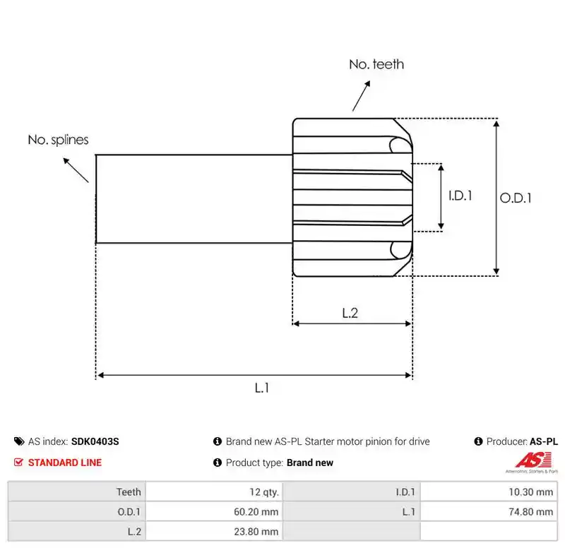 AS-PL SDK0403S