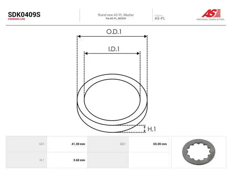 AS-PL SDK0409S