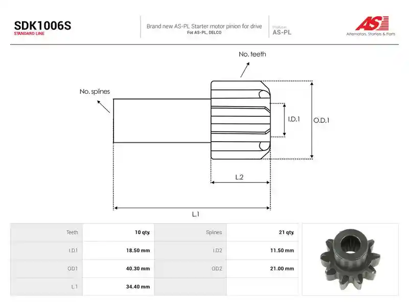 AS-PL SDK1006S
