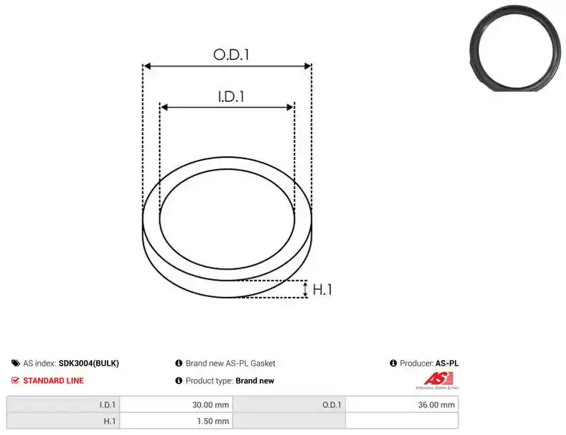 AS-PL SDK3004(BULK)