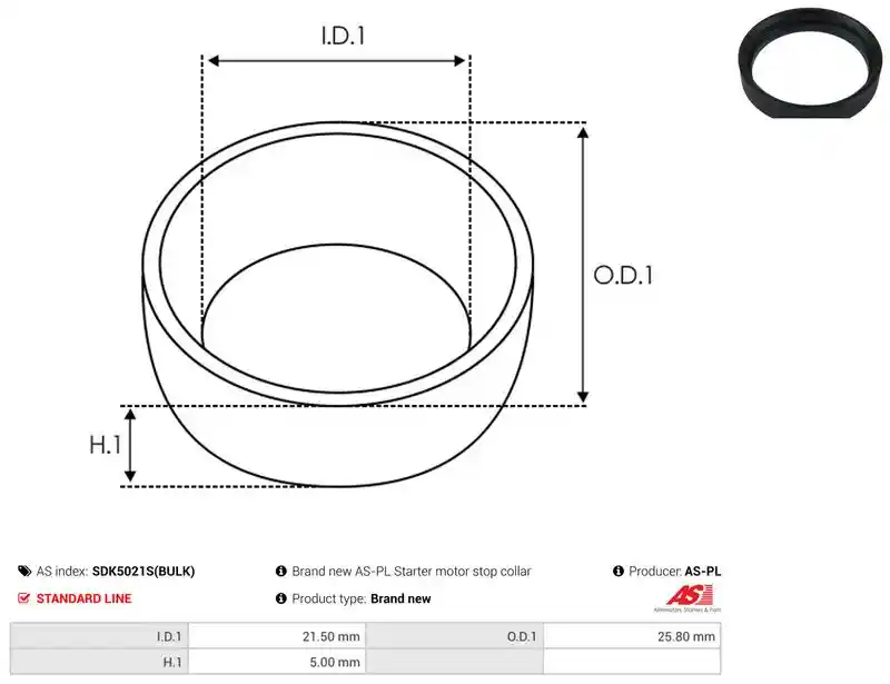 AS-PL SDK5021S(BULK)