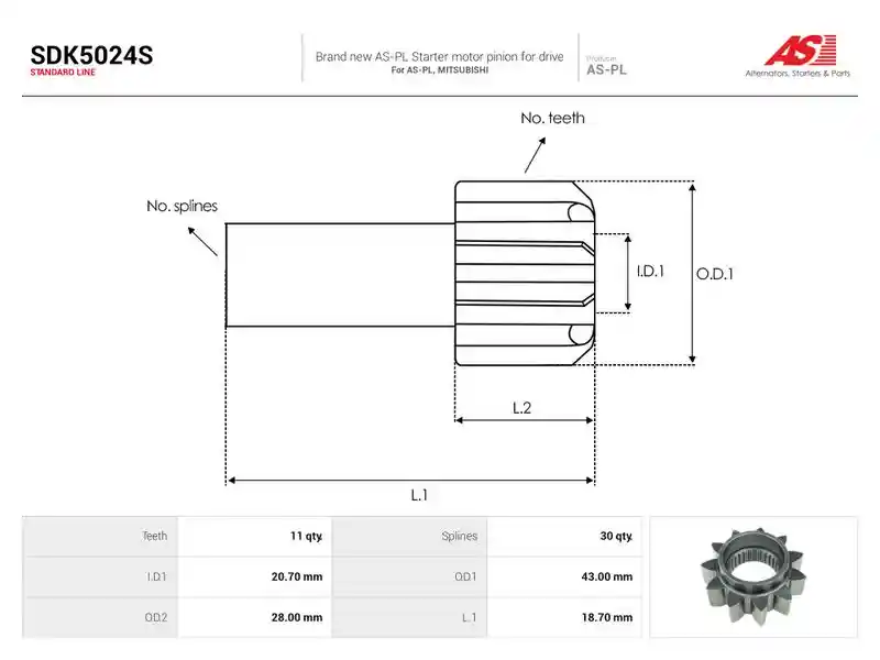 AS-PL SDK5024S