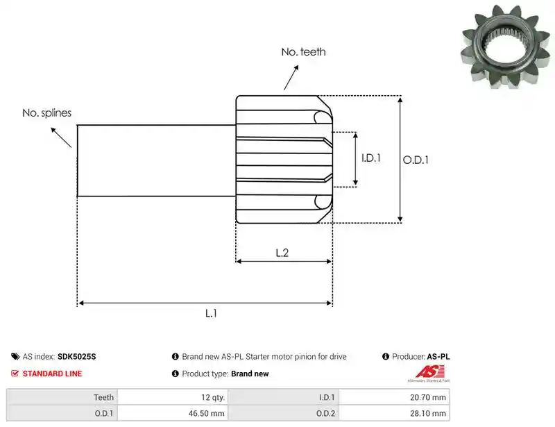 AS-PL SDK5025S