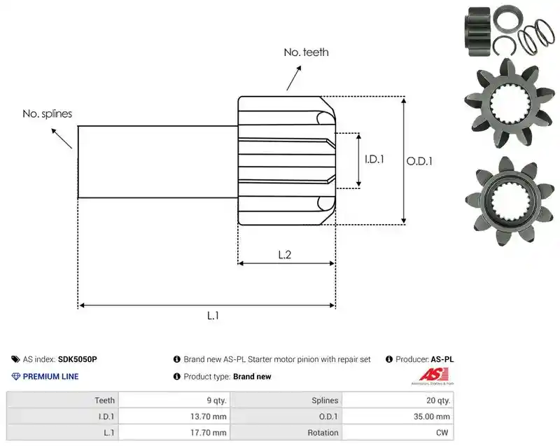 AS-PL SDK5050P