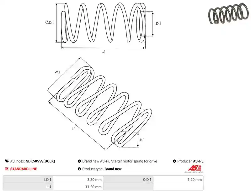 AS-PL SDK5055S(BULK)