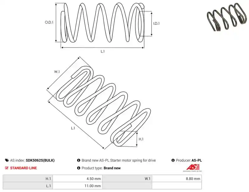 AS-PL SDK5062S(BULK)