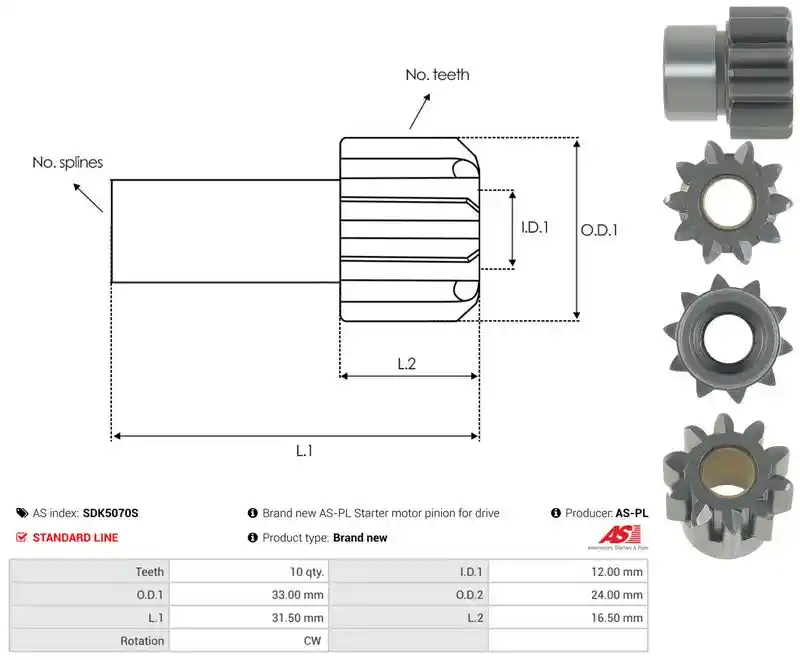 AS-PL SDK5070S