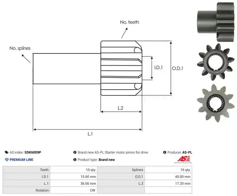 AS-PL SDK6009P