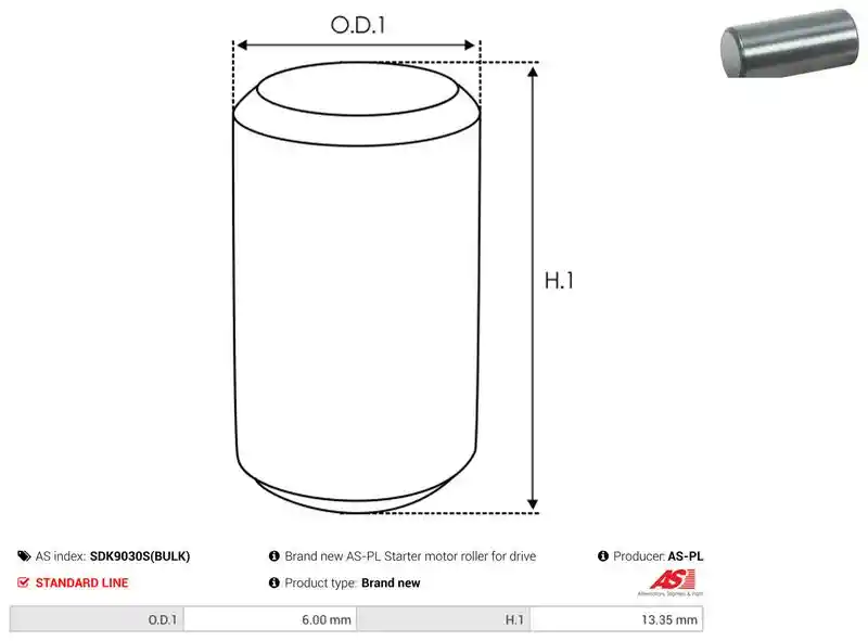 AS-PL SDK9030S(BULK)