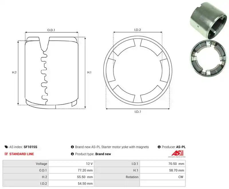 AS-PL SF1015S